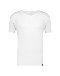 Stockholm Heren V-Hals T-Shirt Wit