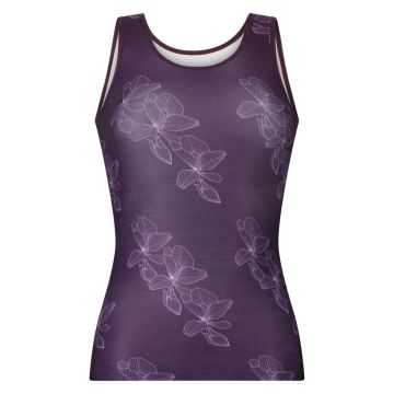 Purple Lily Dames Singlet 