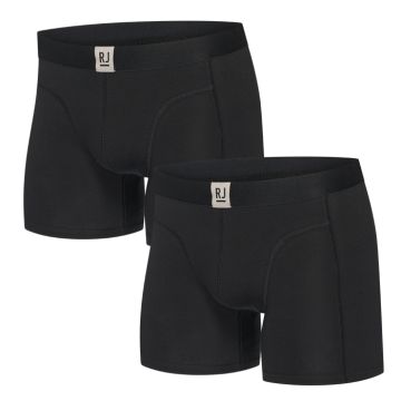 Breda Heren Boxershort 2-Pack Zwart