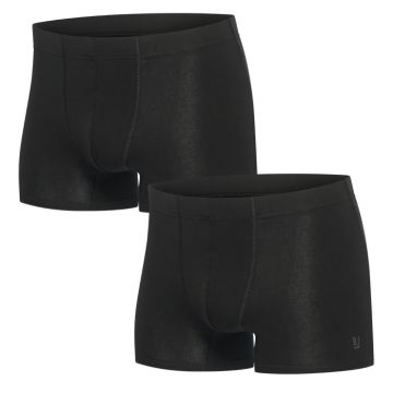 Milaan Heren Boxershort 2-Pack Zwart