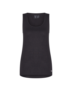 dames thermo singlet kleur zwart 