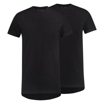 Rotterdam Heren T-Shirt Ronde Hals 2-Pack